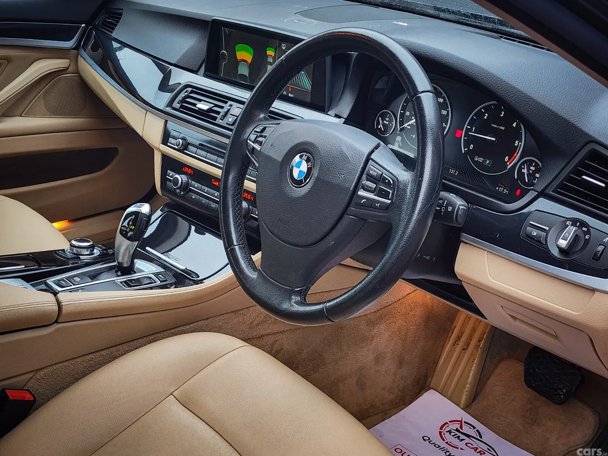 BMW 5-Series Saloon, Diesel, 2014, Blue