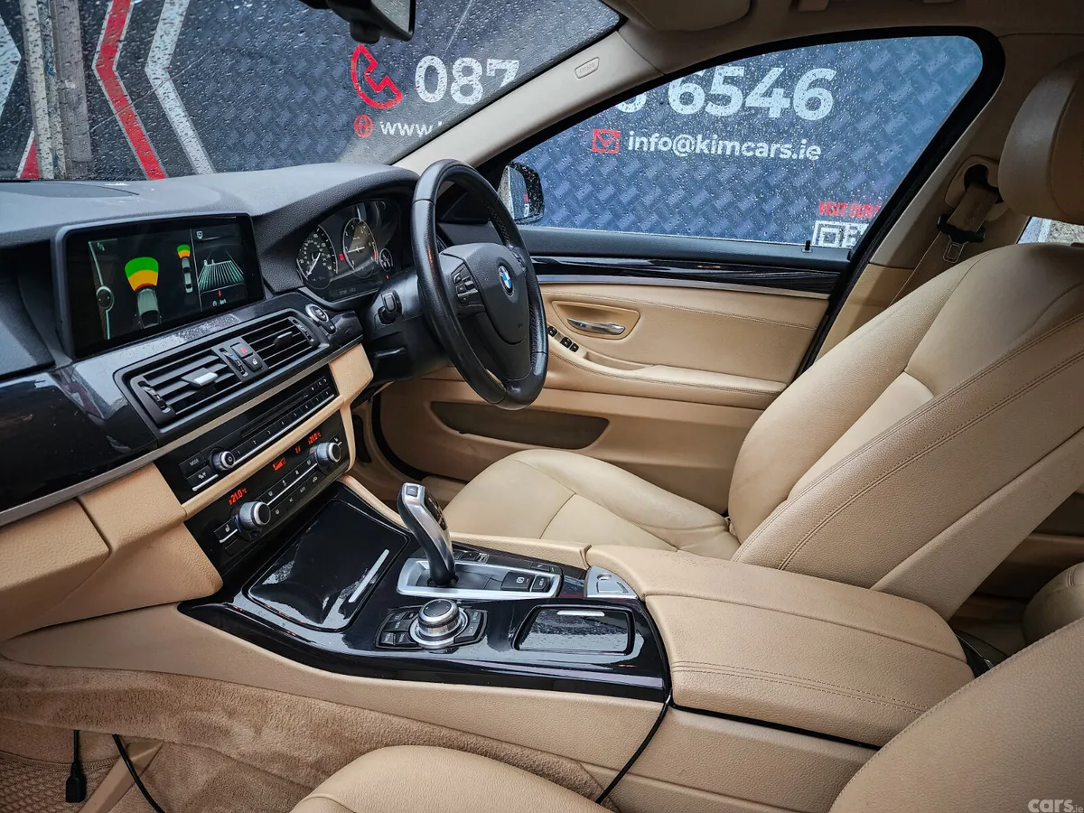 BMW 5-Series Saloon, Diesel, 2014, Blue