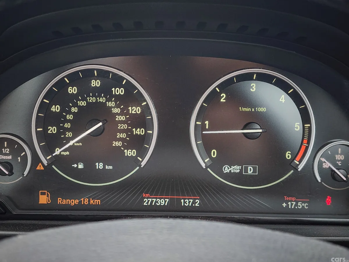 BMW 5-Series Saloon, Diesel, 2014, Blue