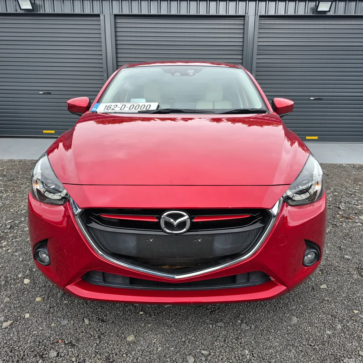Mazda Demio Hatchback, Petrol, 2016, Red