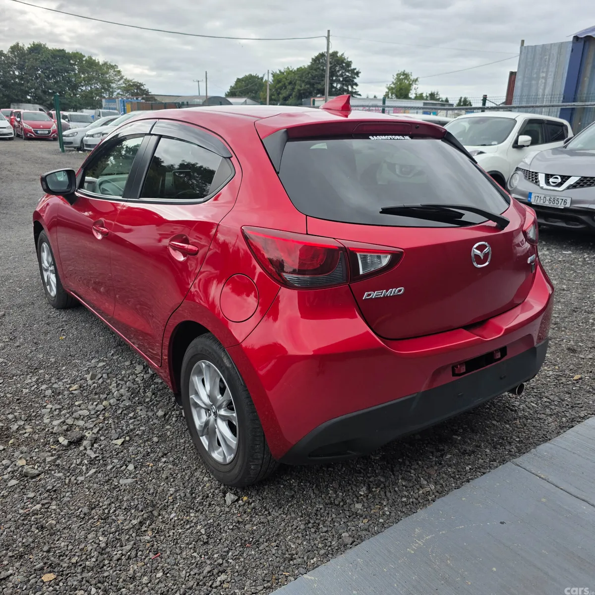 Mazda Demio Hatchback, Petrol, 2016, Red