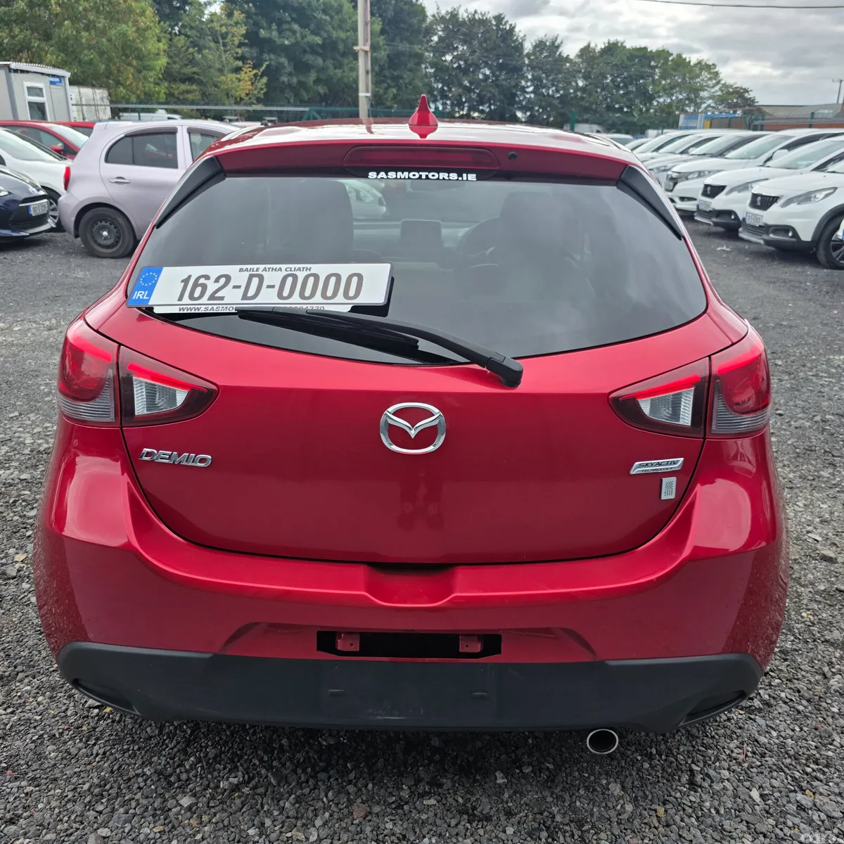 Mazda Demio Hatchback, Petrol, 2016, Red