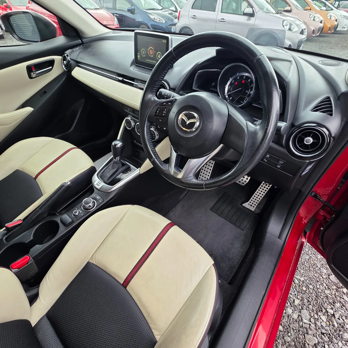 Mazda Demio Hatchback, Petrol, 2016, Red