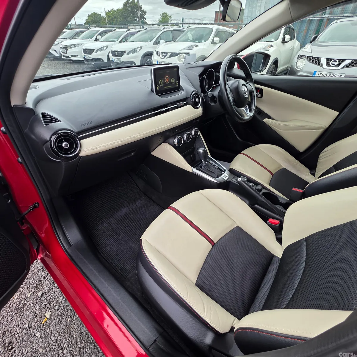 Mazda Demio Hatchback, Petrol, 2016, Red