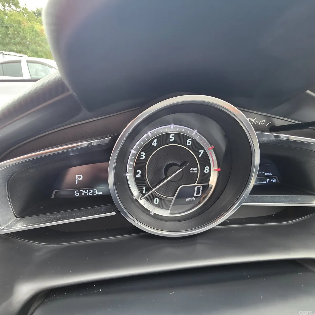 Mazda Demio Hatchback, Petrol, 2016, Red