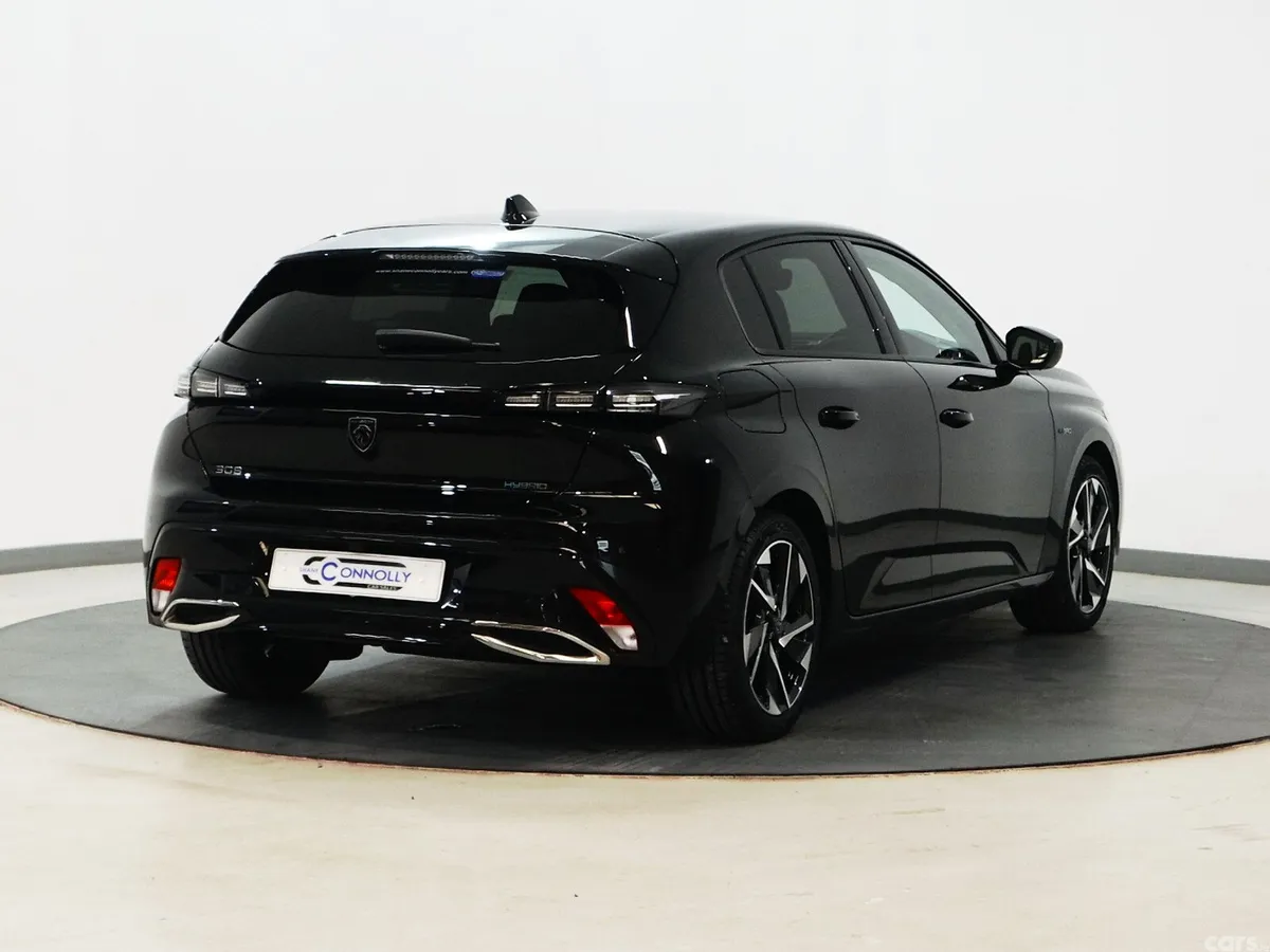 Peugeot 308 Hatchback, Petrol Hybrid, 2023, Black