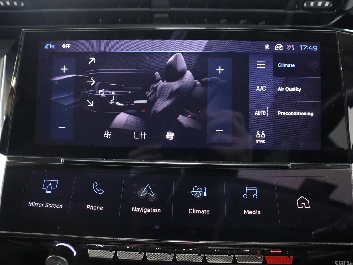 Peugeot 308 Hatchback, Petrol Hybrid, 2023, Black