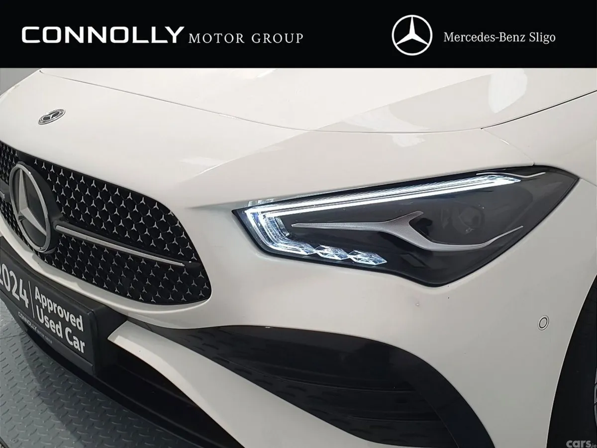 Mercedes-Benz CLA Saloon, Petrol Hybrid, 2024, White