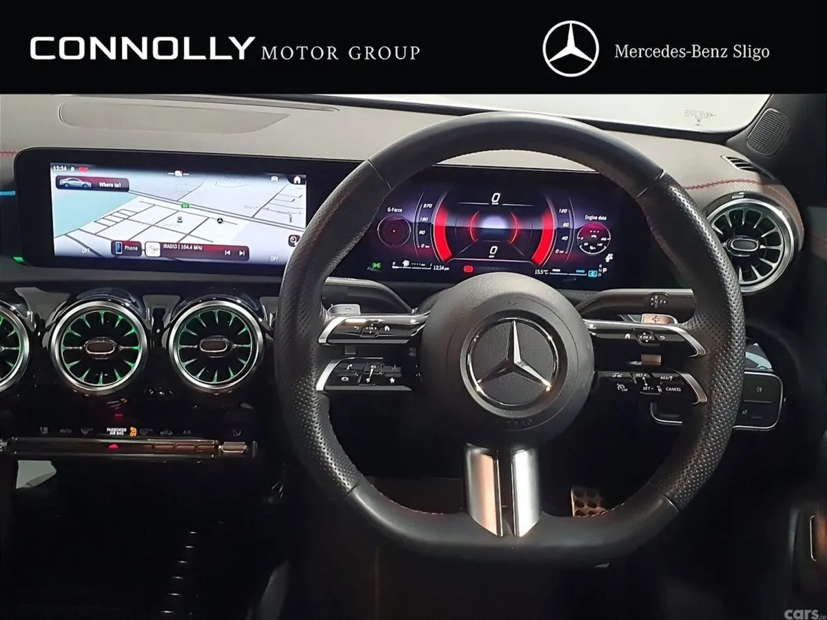 Mercedes-Benz CLA Saloon, Petrol Hybrid, 2024, White