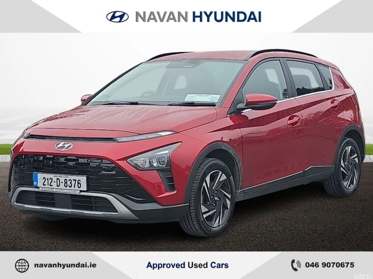 Hyundai Bayon Estate, Petrol, 2021, Red