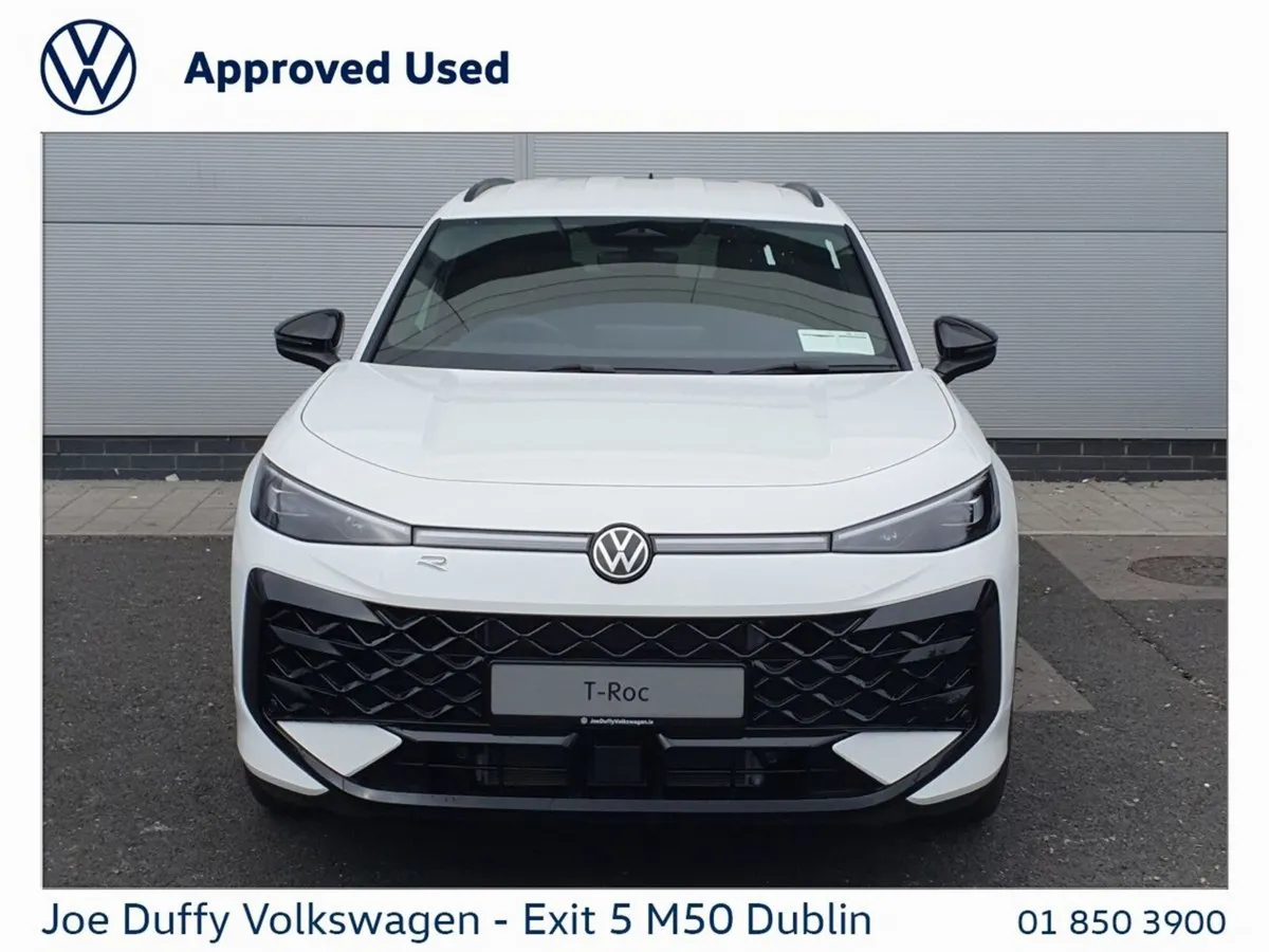 Volkswagen T-Roc SUV, Petrol, 2026, White