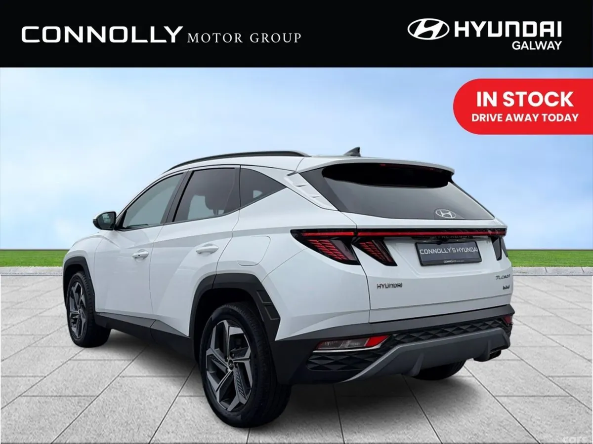 Hyundai Tucson SUV, Petrol Hybrid, 2024, White