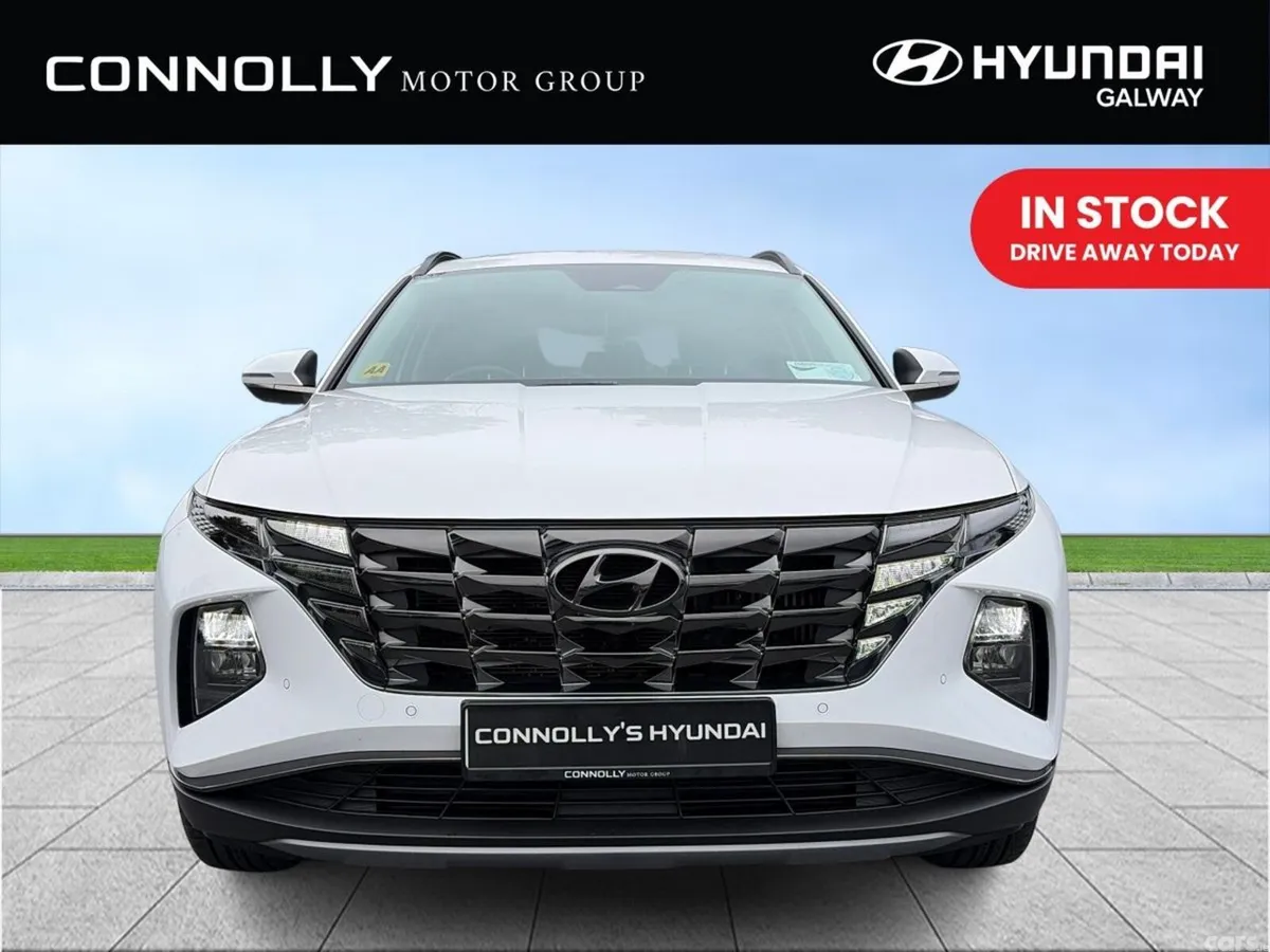Hyundai Tucson SUV, Petrol Hybrid, 2024, White