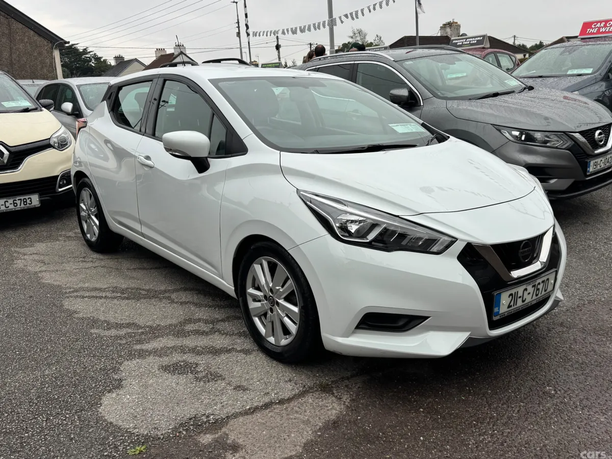 Nissan Micra Hatchback, Petrol, 2021, White