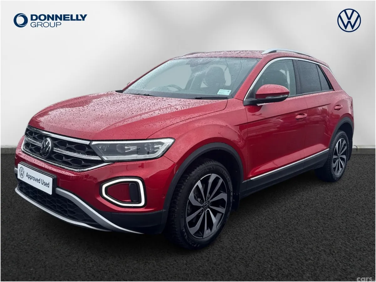 Volkswagen T-Roc Hatchback, Petrol, 2023, Red