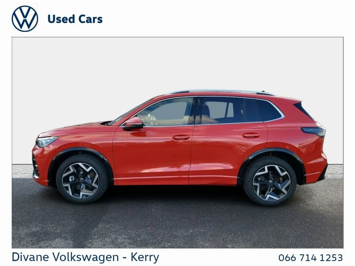 Volkswagen Tiguan SUV, Diesel, 2025, Red