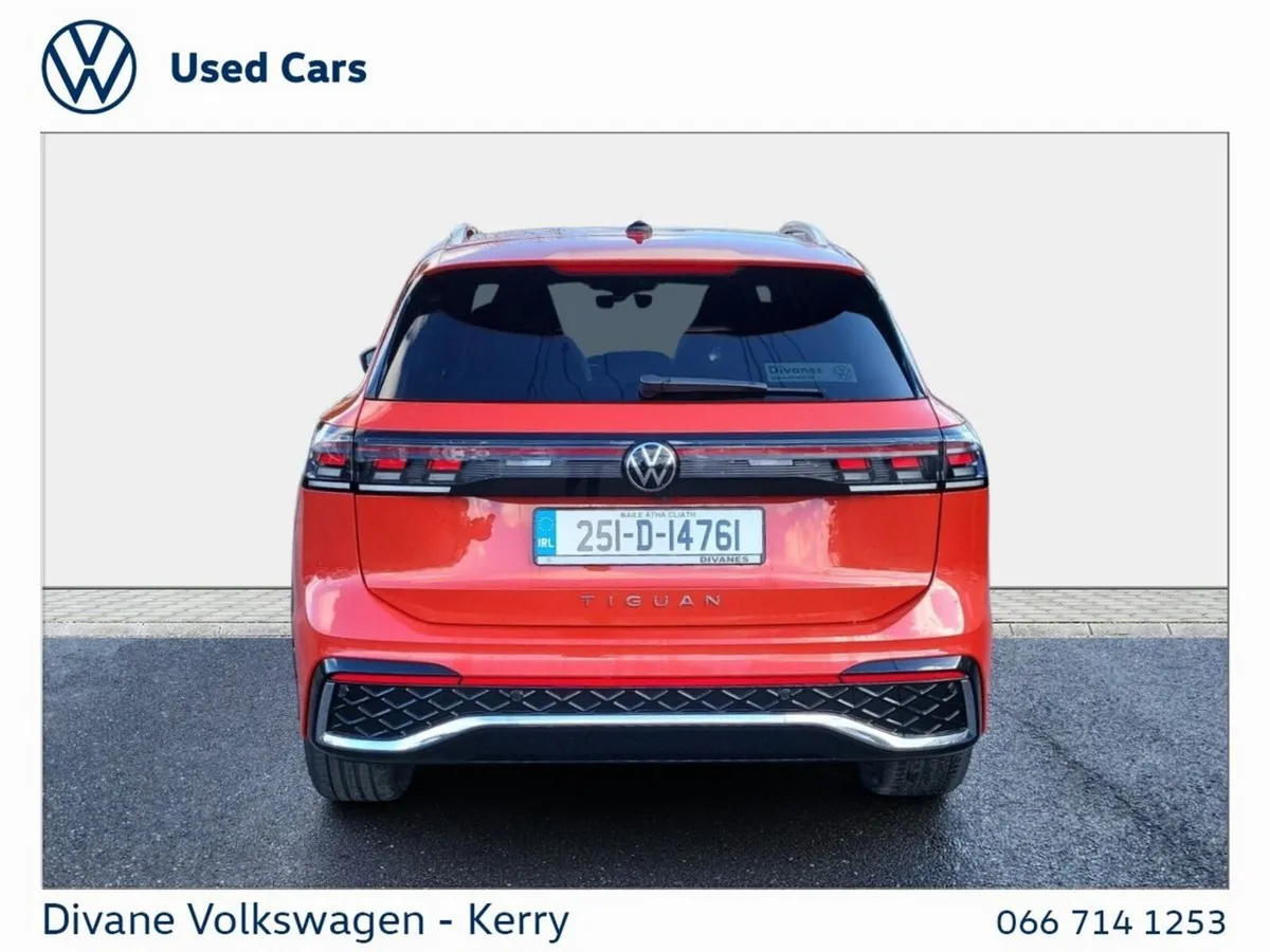 Volkswagen Tiguan SUV, Diesel, 2025, Red
