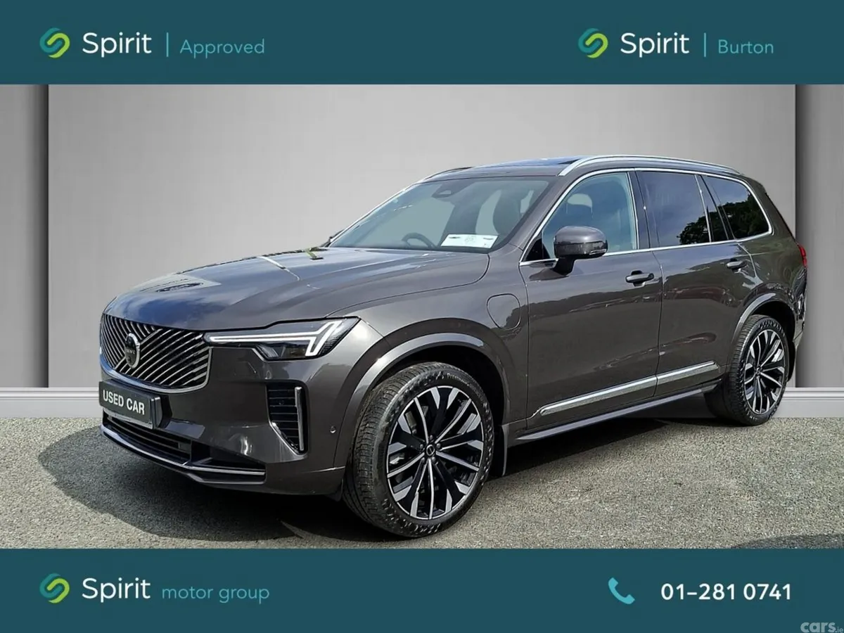 Volvo XC90 SUV, Petrol Plug-in Hybrid, 2026, Grey