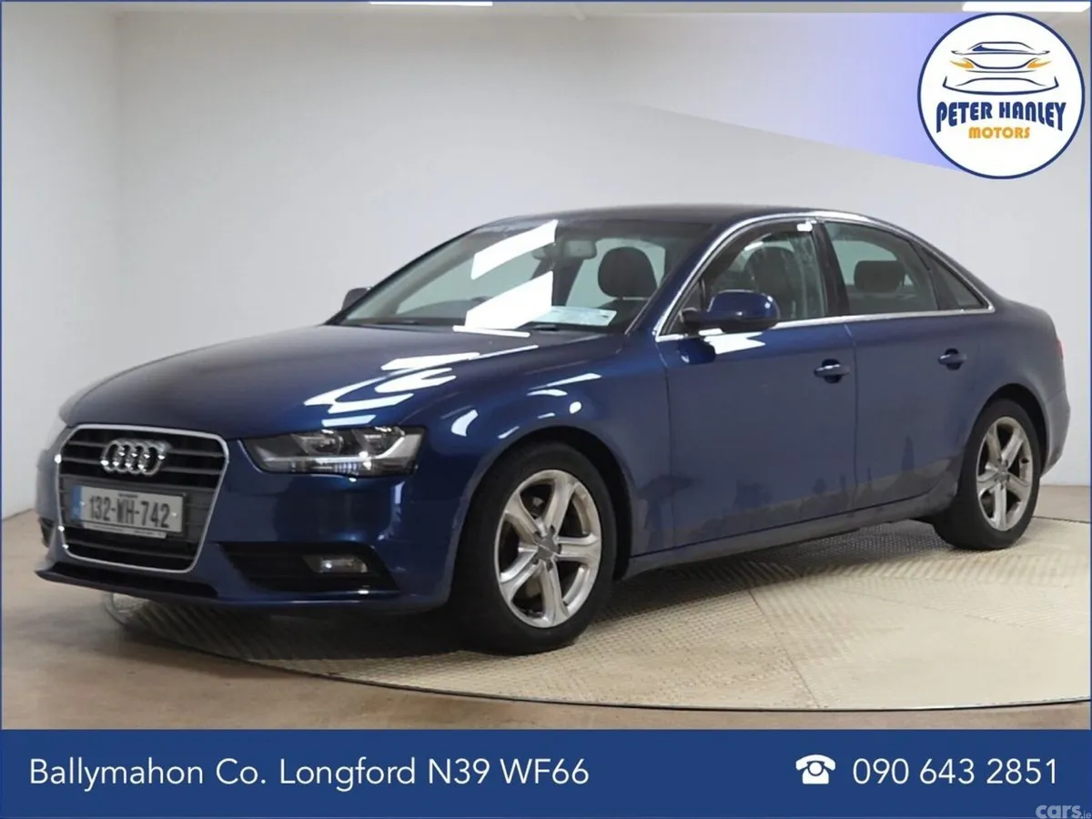 Audi A4 Saloon, Diesel, 2013, Blue