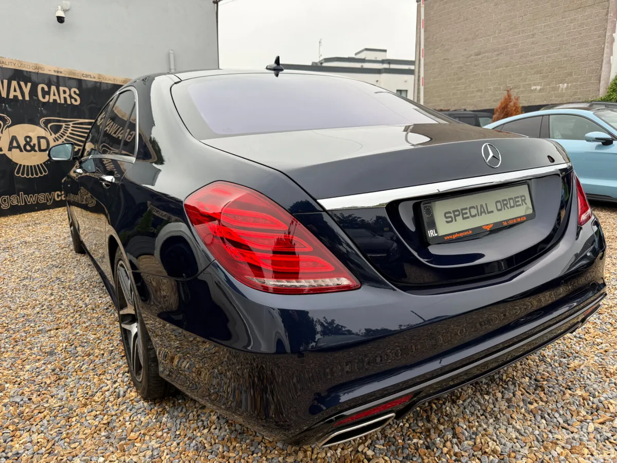 Mercedes-Benz S-Class Saloon, Petrol Plug-in Hybrid, 2015, Blue