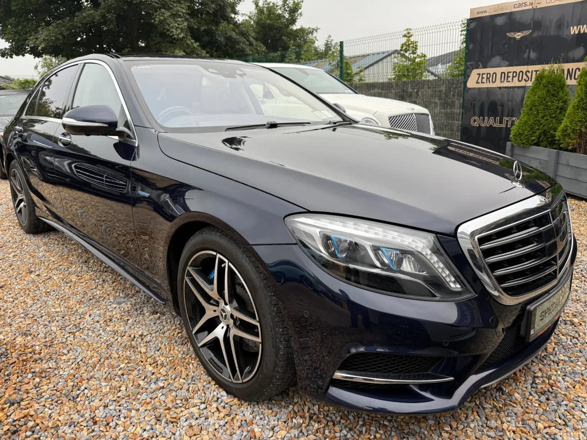 Mercedes-Benz S-Class Saloon, Petrol Plug-in Hybrid, 2015, Blue