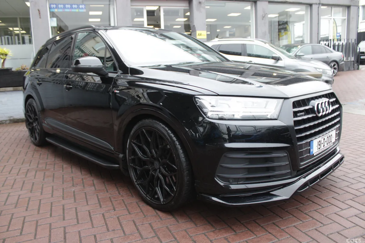 Audi Q7 SUV, Diesel Hybrid, 2019, Black