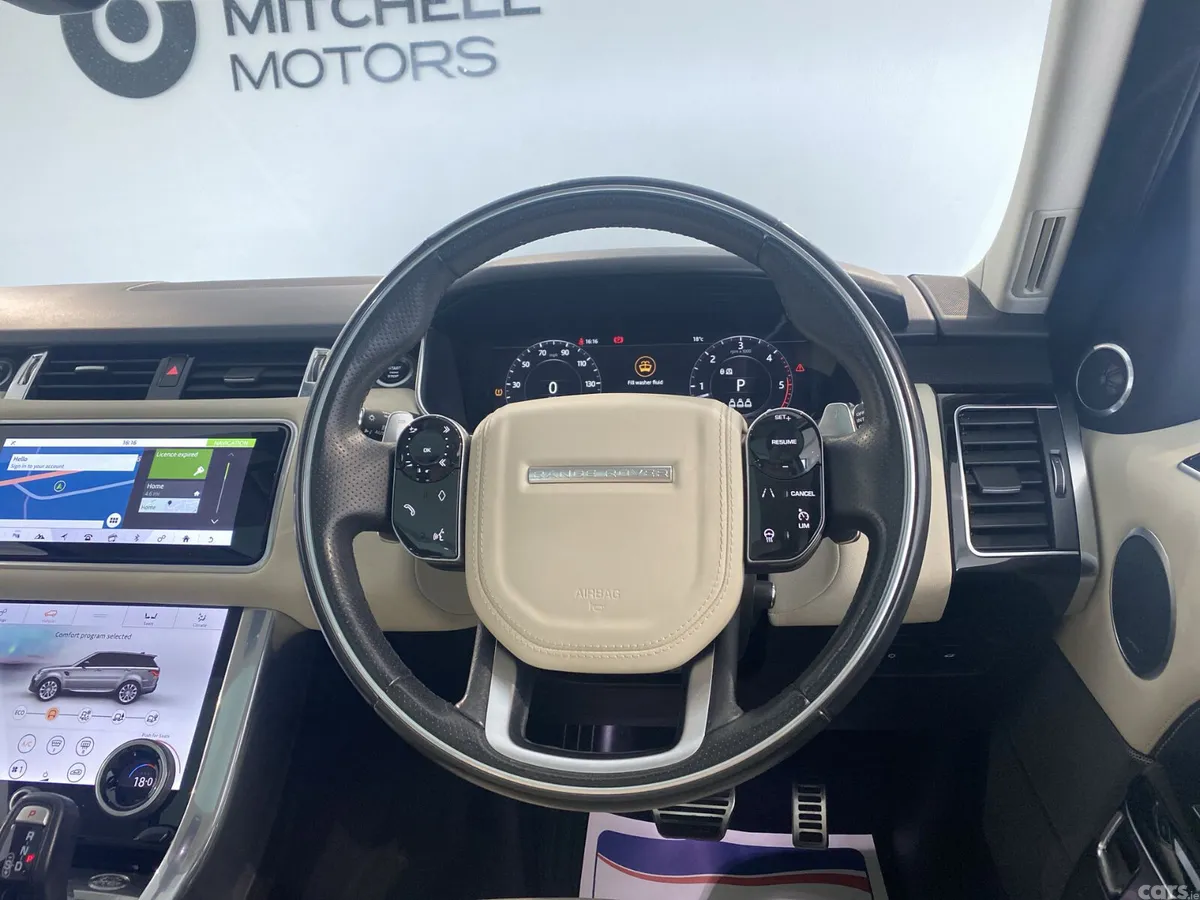 Land Rover Range Rover Sport SUV, Diesel Hybrid, 2021, Black