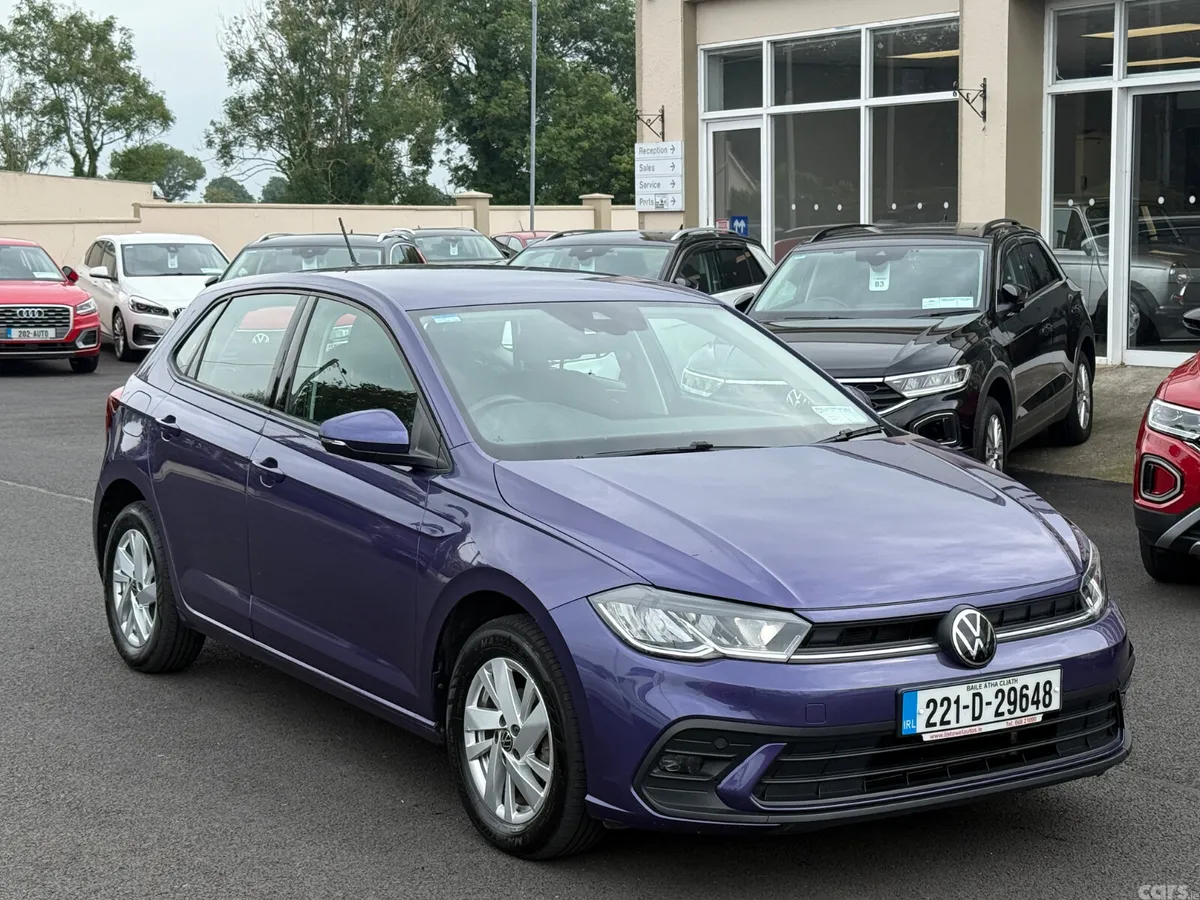 Volkswagen Polo Hatchback, Petrol, 2022, Purple
