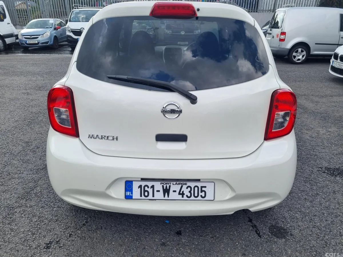 Nissan March Hatchback, Petrol, 2016, White