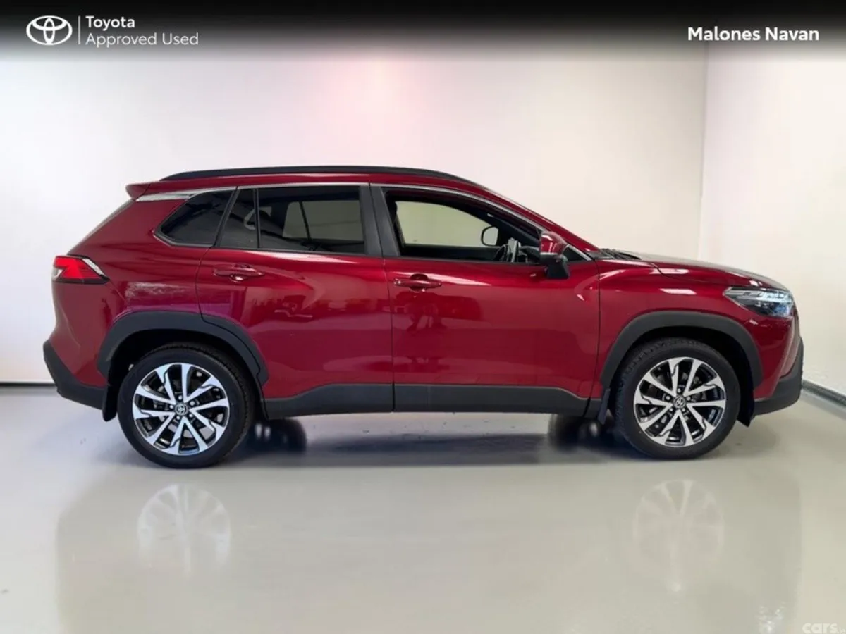 Toyota Corolla Cross SUV, Petrol Hybrid, 2023, Red