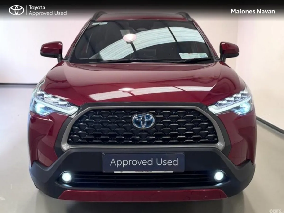 Toyota Corolla Cross SUV, Petrol Hybrid, 2023, Red