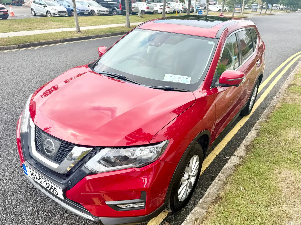 Nissan X-Trail SUV, Diesel, 2018, Red