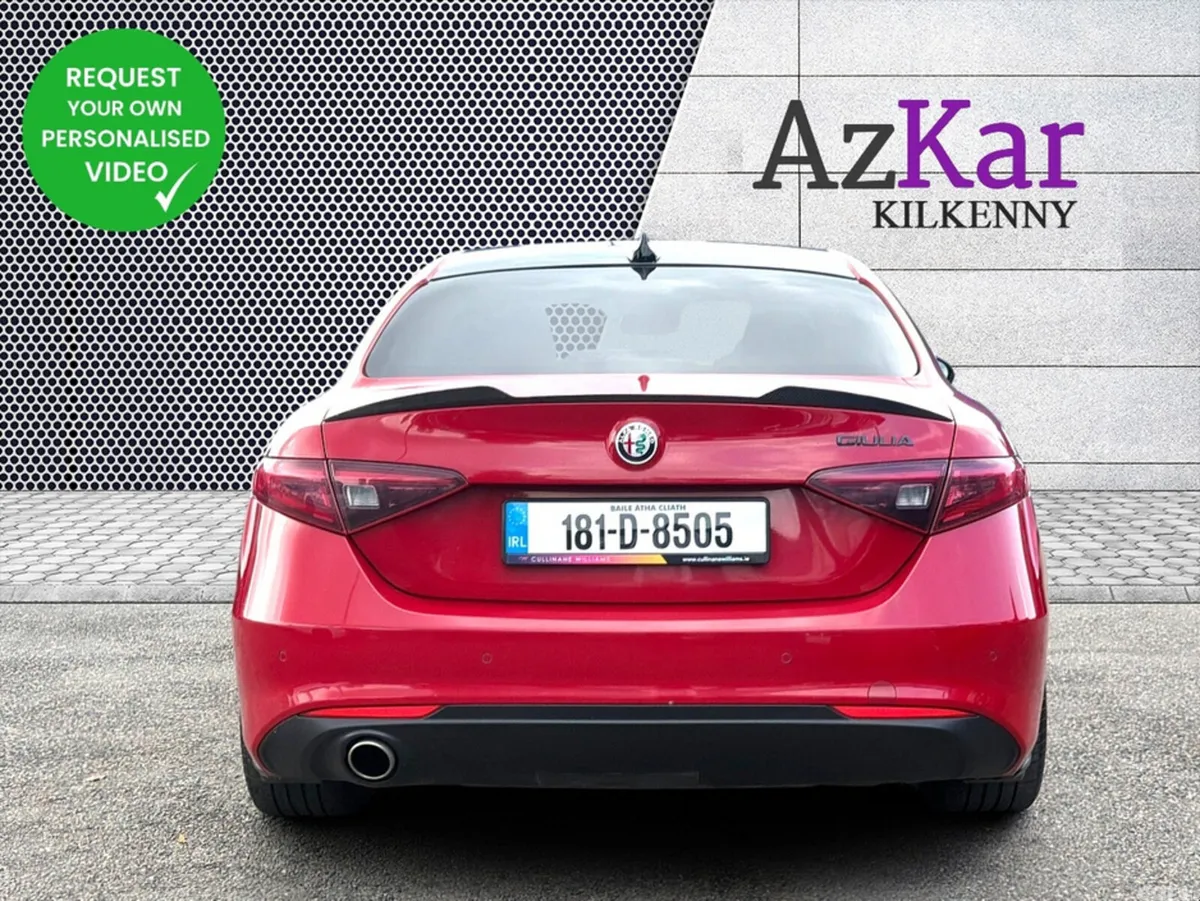 Alfa Romeo Giulia Saloon, Diesel, 2018, Red