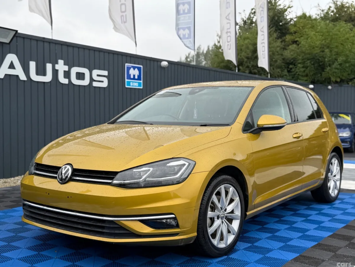 Volkswagen Golf Hatchback, Petrol, 2019, Gold