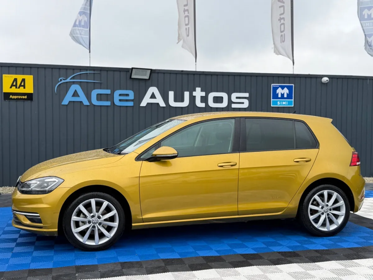 Volkswagen Golf Hatchback, Petrol, 2019, Gold