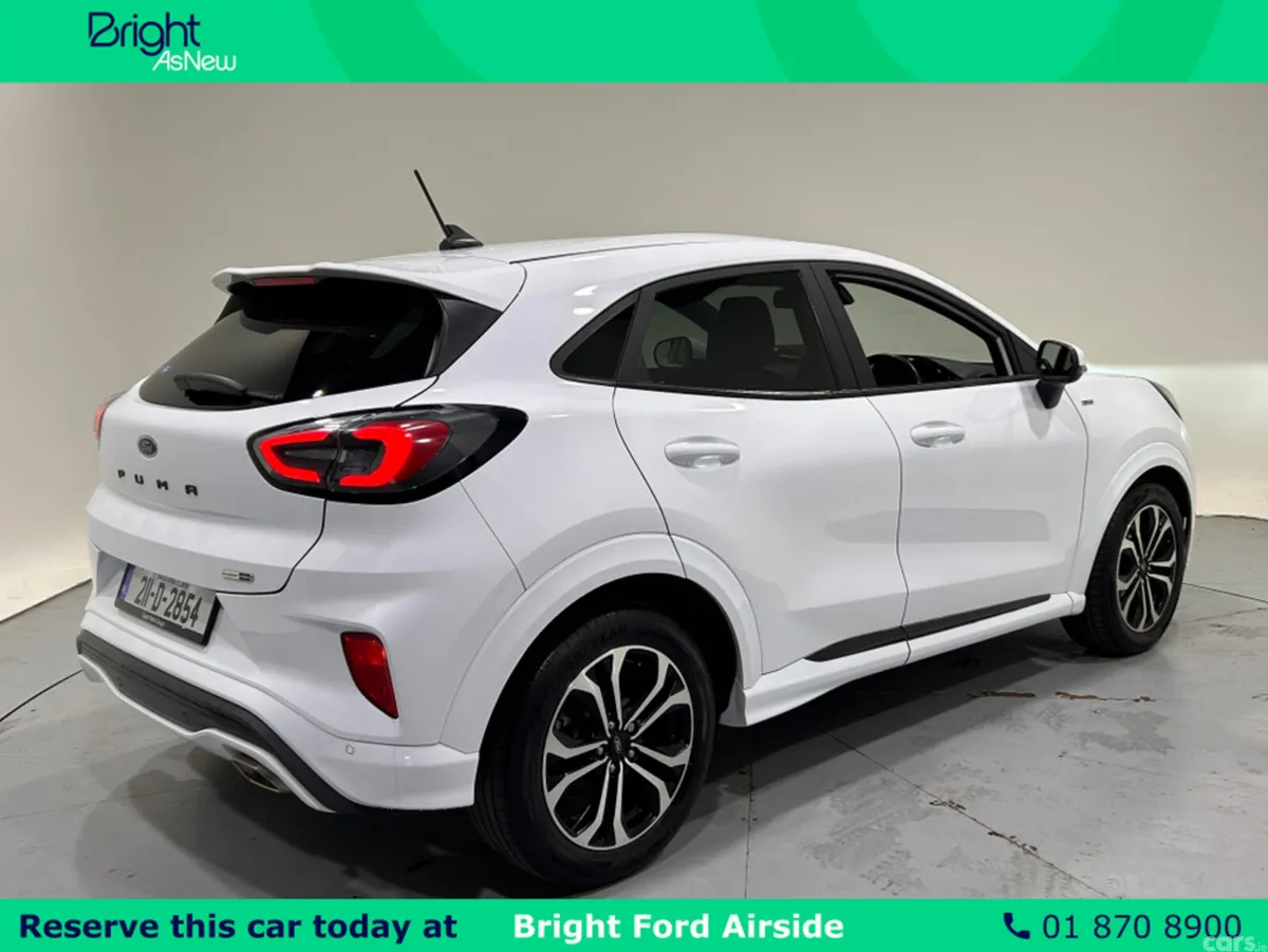 Ford Puma MPV, Petrol Hybrid, 2021, White