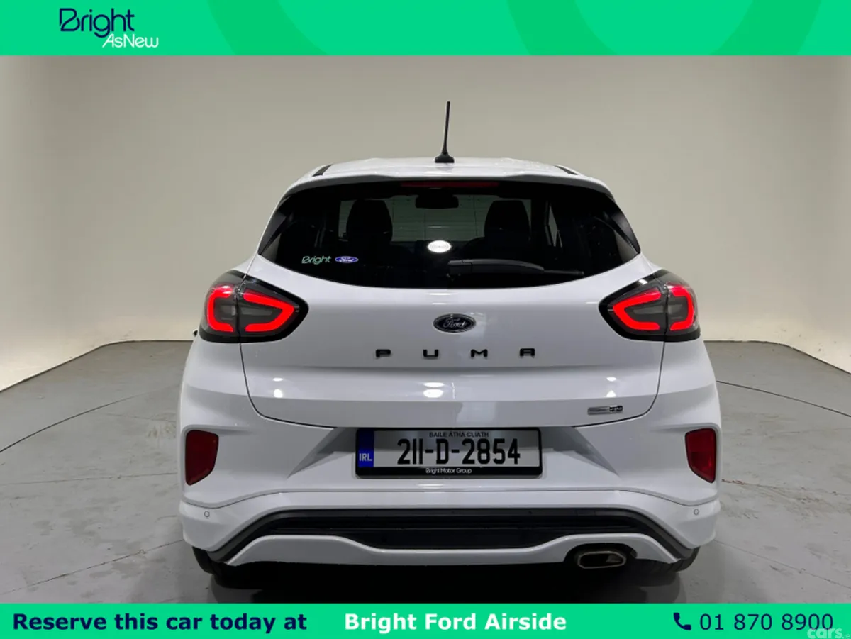 Ford Puma MPV, Petrol Hybrid, 2021, White