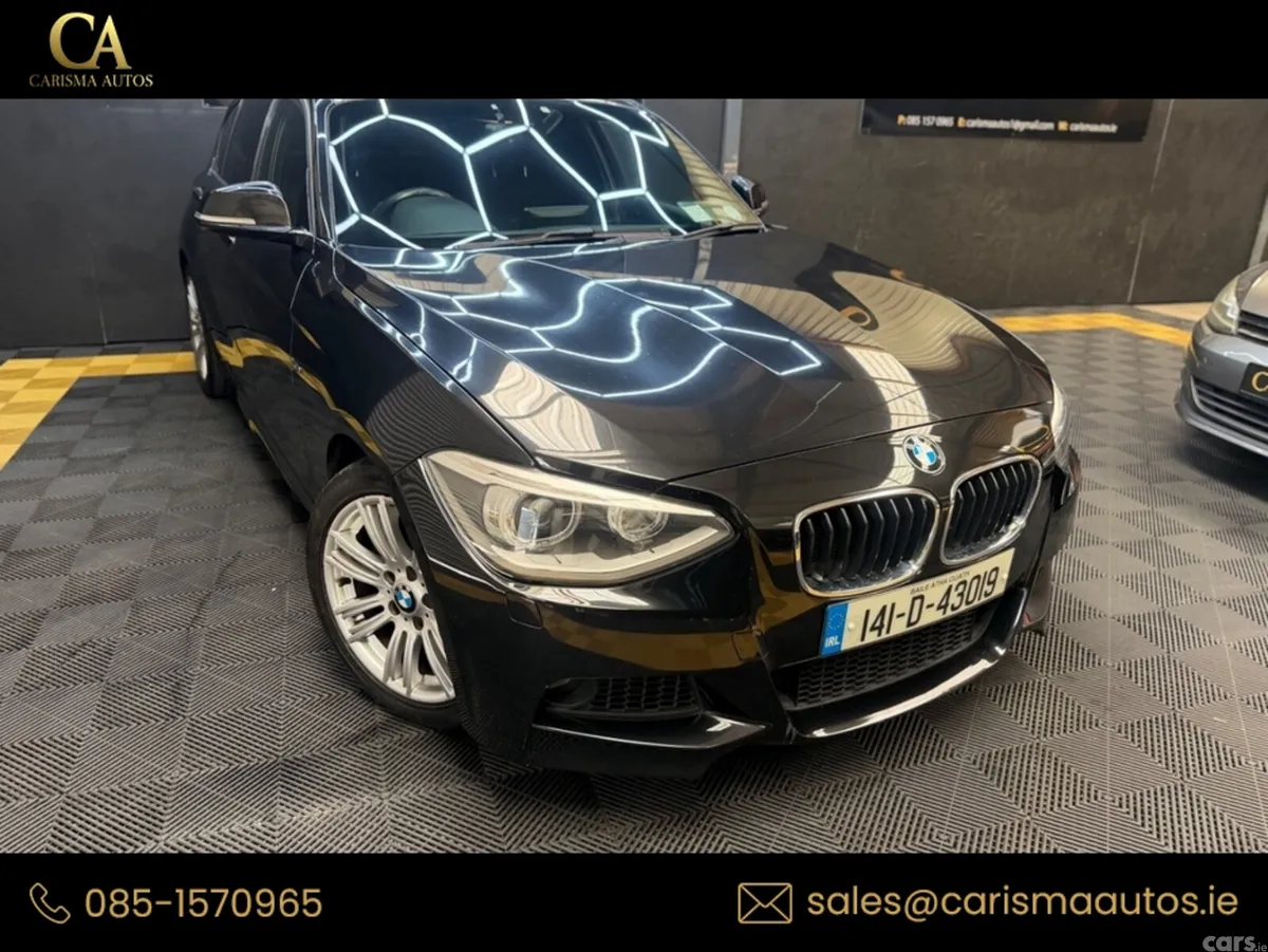 BMW 1-Series Hatchback, Petrol, 2014, Black
