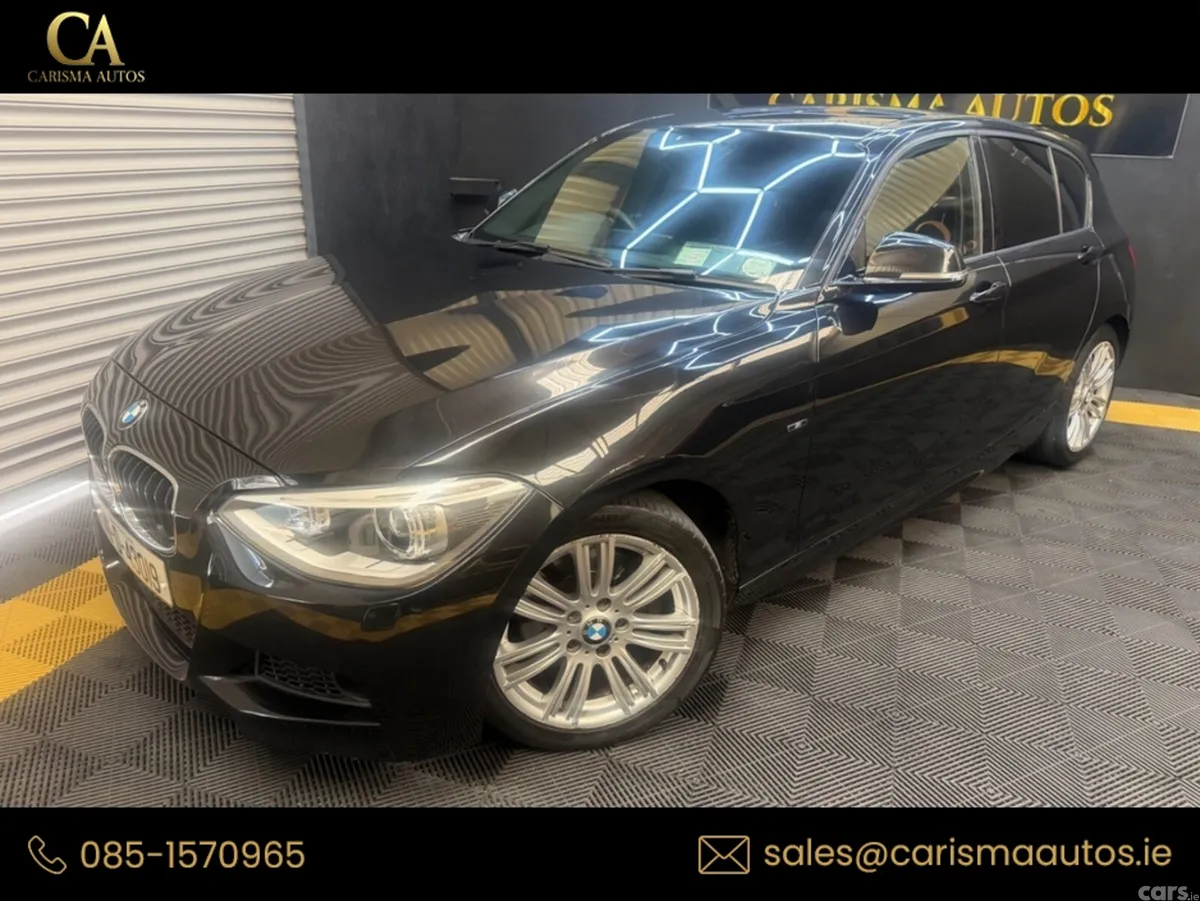 BMW 1-Series Hatchback, Petrol, 2014, Black