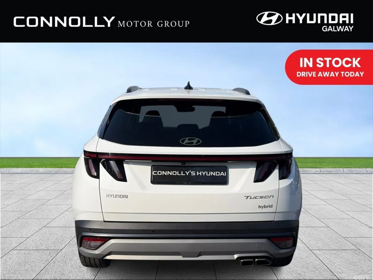 Hyundai Tucson SUV, Petrol Hybrid, 2024, White