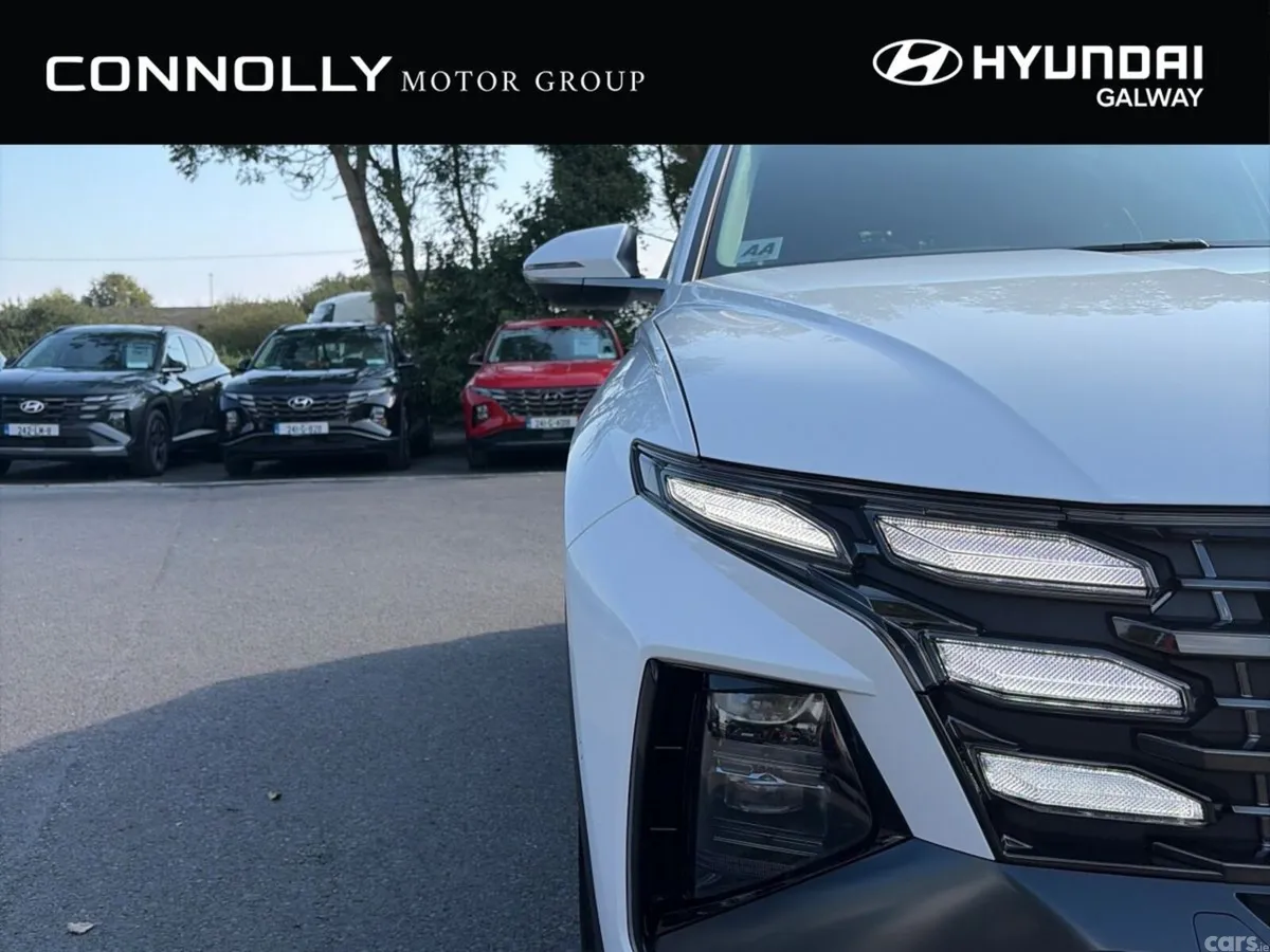 Hyundai Tucson SUV, Petrol Hybrid, 2024, White