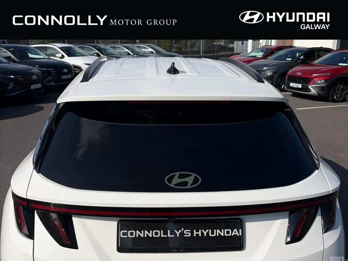 Hyundai Tucson SUV, Petrol Hybrid, 2024, White