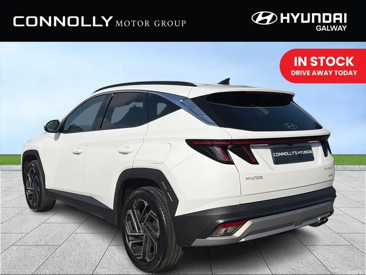 Hyundai Tucson SUV, Petrol Hybrid, 2024, White