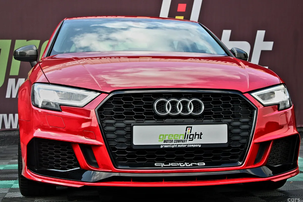 Audi A3 Saloon, Petrol, 2017, Red