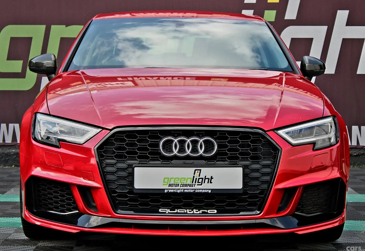 Audi A3 Saloon, Petrol, 2017, Red