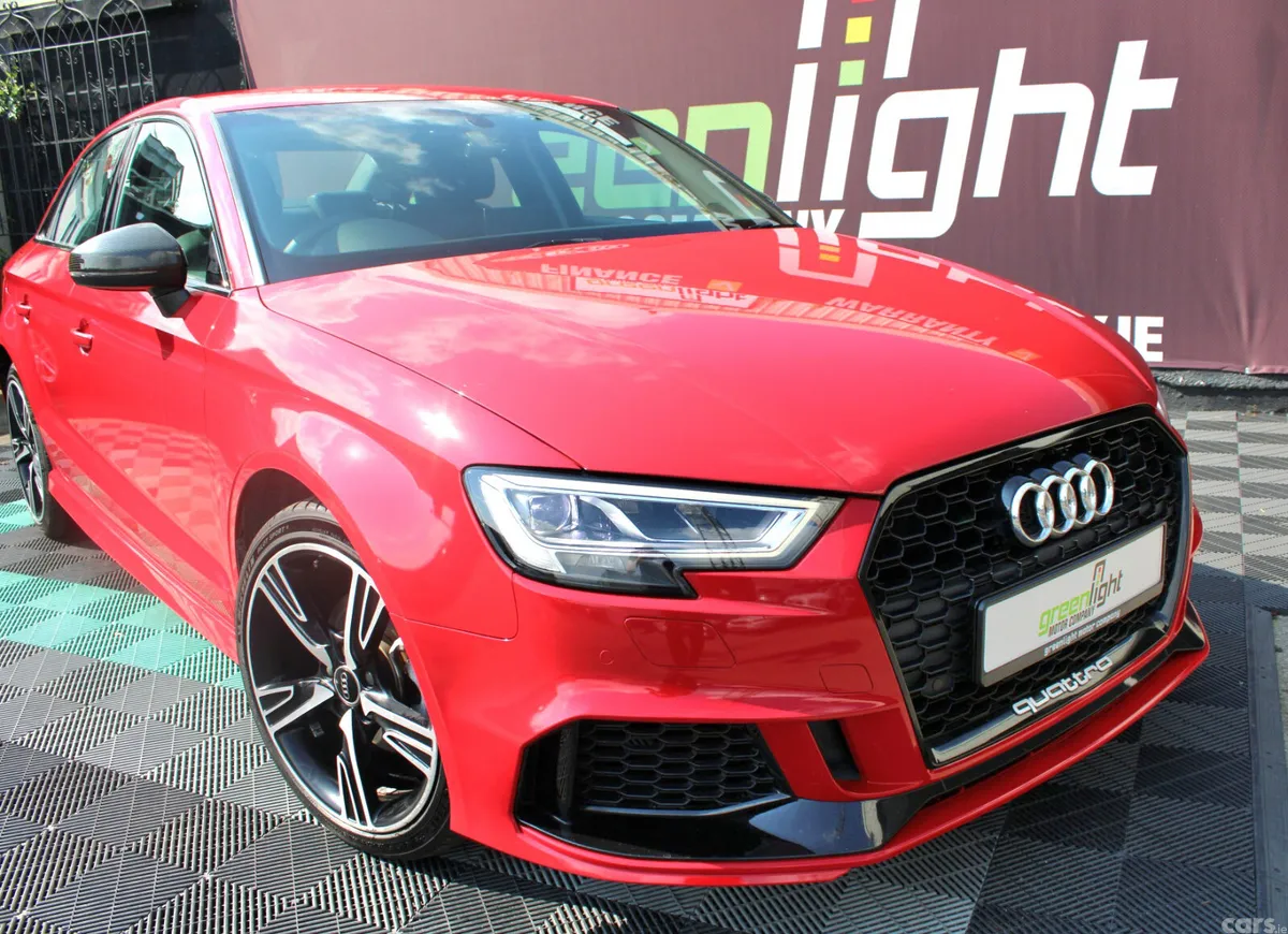Audi A3 Saloon, Petrol, 2017, Red