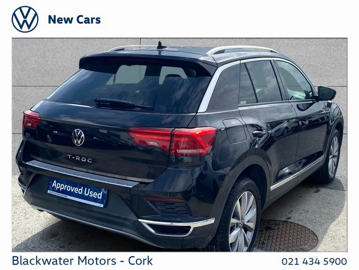 Volkswagen T-Roc Hatchback, Petrol, 2022, Black