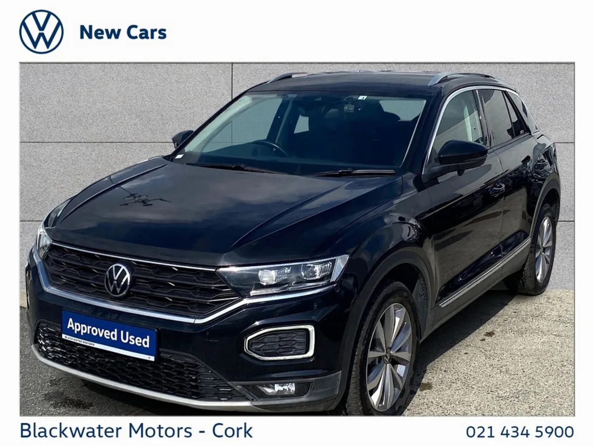Volkswagen T-Roc Hatchback, Petrol, 2022, Black