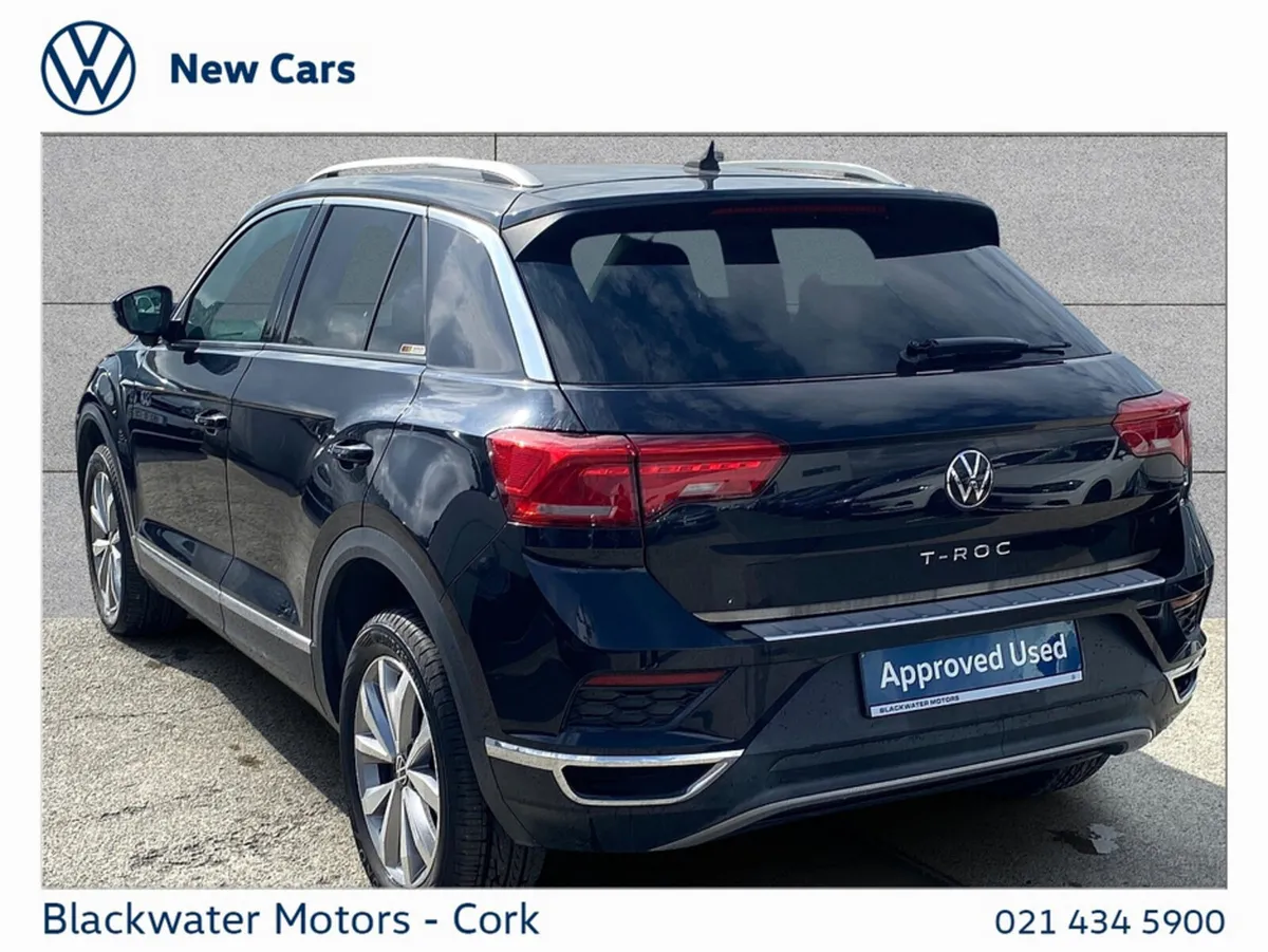 Volkswagen T-Roc Hatchback, Petrol, 2022, Black