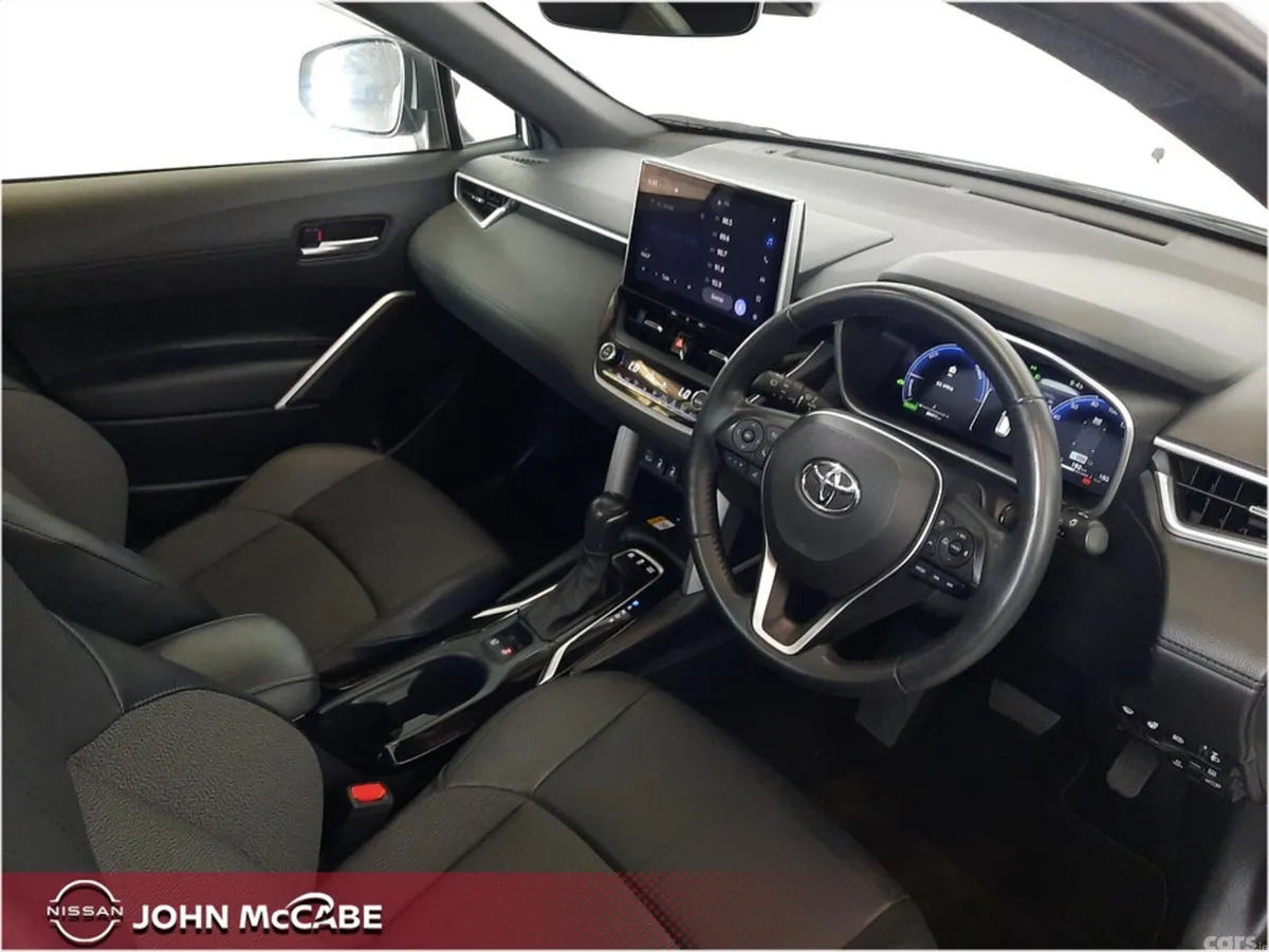 Toyota Corolla Cross SUV, Petrol Hybrid, 2024, White